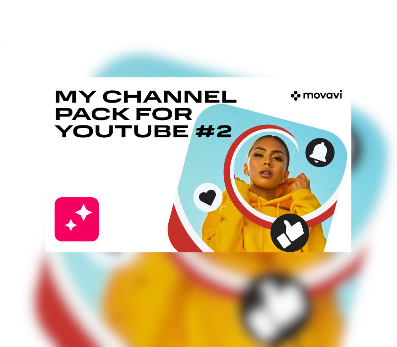 Movavi Video Editor 2023 - My Channel Pack for YouTube #2 DLC Steam CD Key Logo