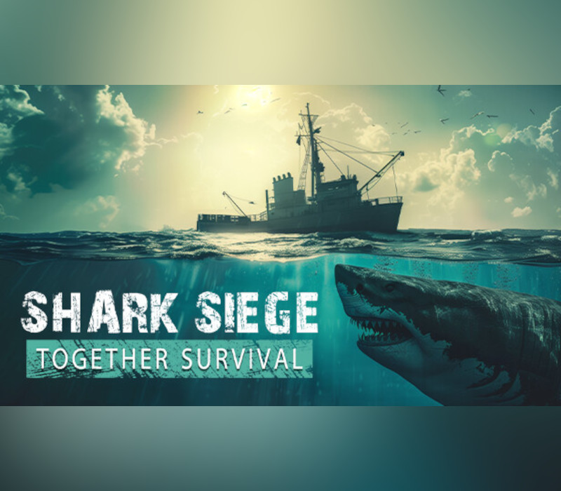 SHARK SIEGE - TOGETHER SURVIVAL PC Steam CD Key Logo