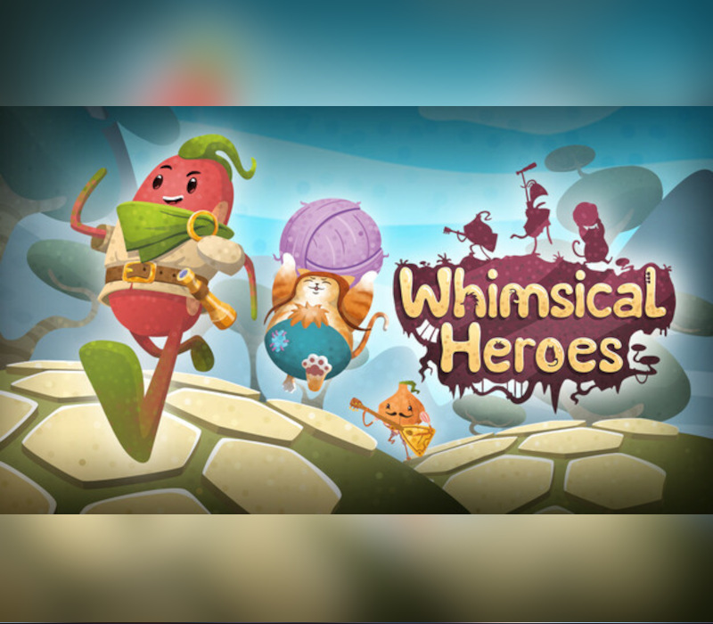 Whimsical Heroes PC Steam CD Key Logo
