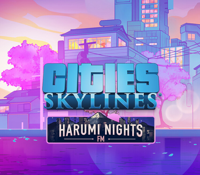 Cities: Skylines - Harumi Nights FM DLC PC Steam CD Key Logo