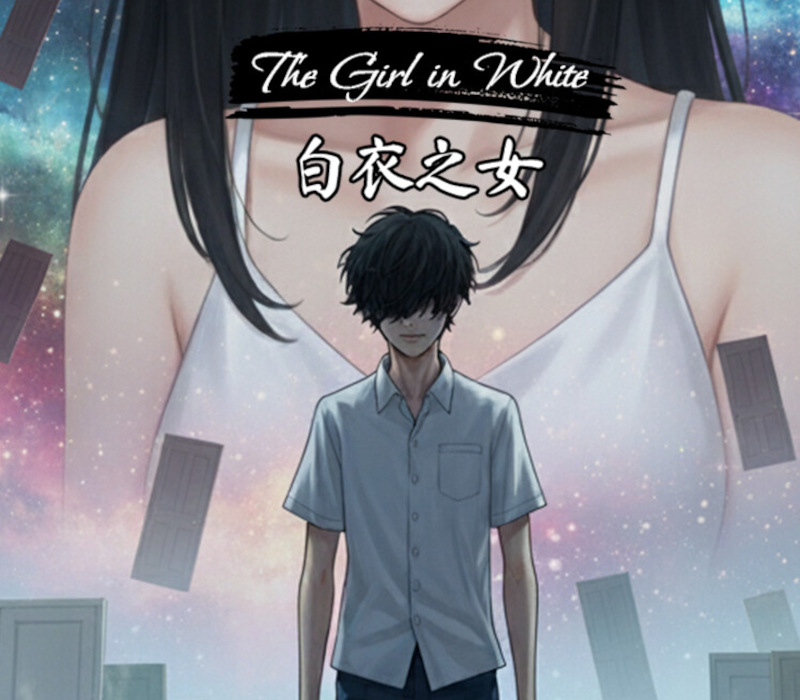 The Girl In White PC Steam CD Key Logo