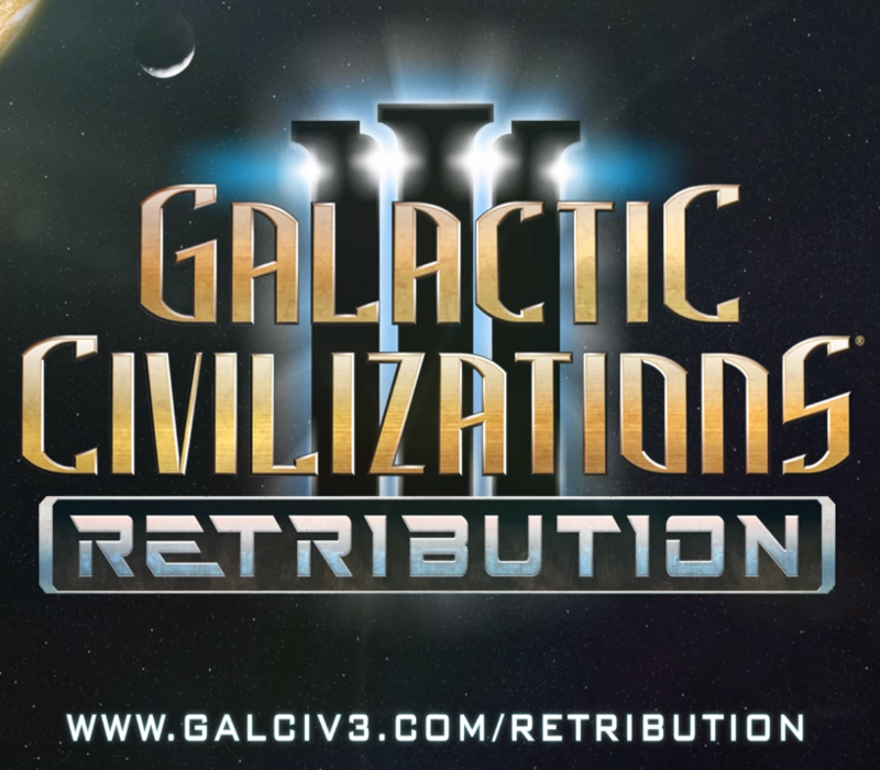 Galactic Civilizations III - Retribution Expansion EU PC Steam CD Key Logo