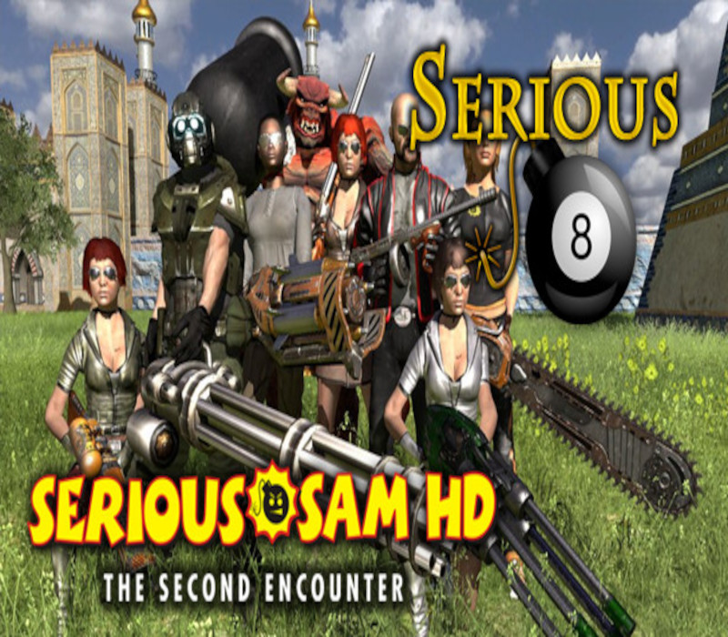 Serious Sam HD: The Second Encounter - Serious 8 DLC EU PC Steam CD Key Logo