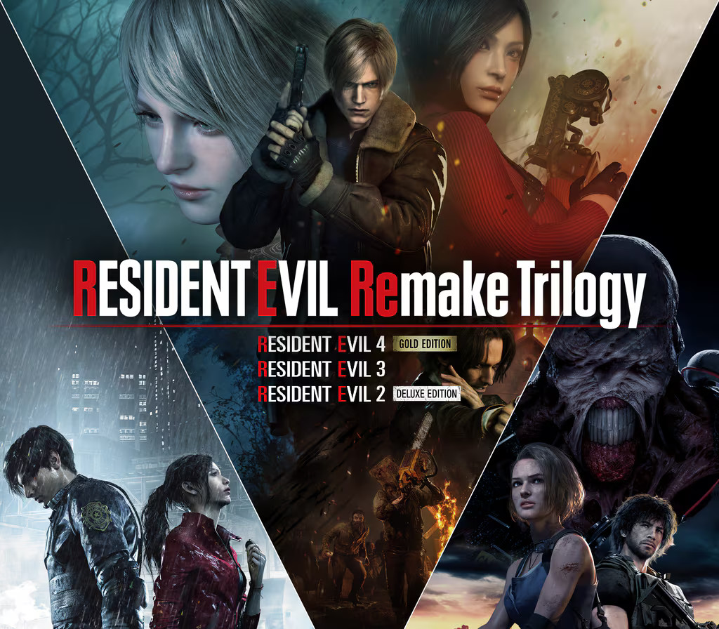 Resident Evil Remake Trilogy NA PC Steam CD Key Logo