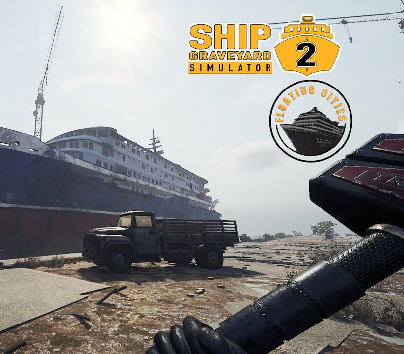 Ship Graveyard Simulator 2 - Floating Cities DLC PC Steam CD Key Logo