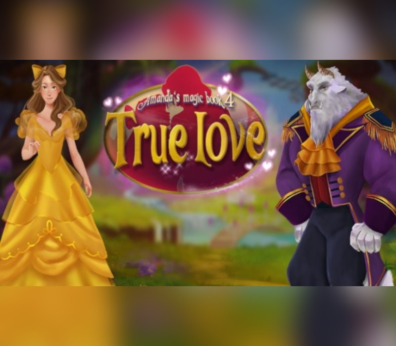 Amanda's Magic Book 4: True Love Steam CD Key Logo