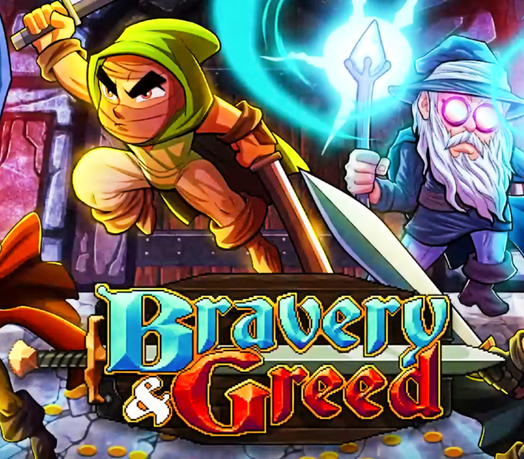 Bravery and Greed EU PC Steam CD Key Logo