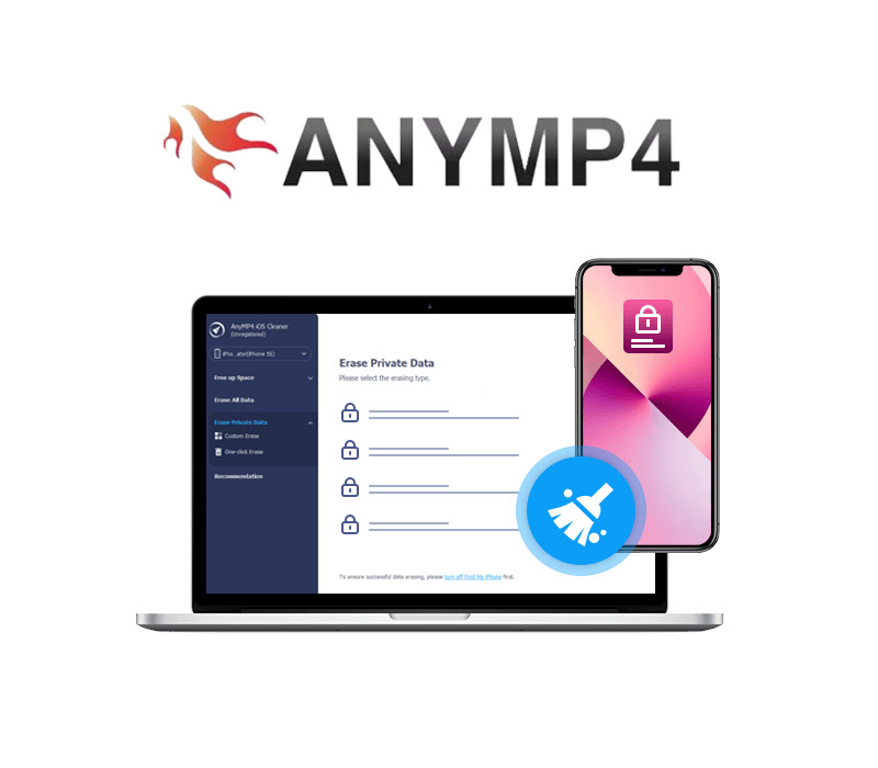 AnyMP4 iOS Cleaner CD Key (1 Year / 1 PC) Logo