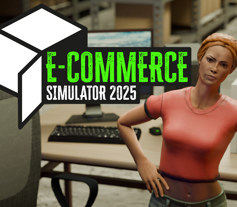 E-Commerce Simulator 2025 PC Steam CD Key Logo