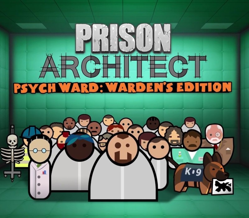 Prison Architect - Psych Ward: Warden's Edition DLC Steam CD Key Logo