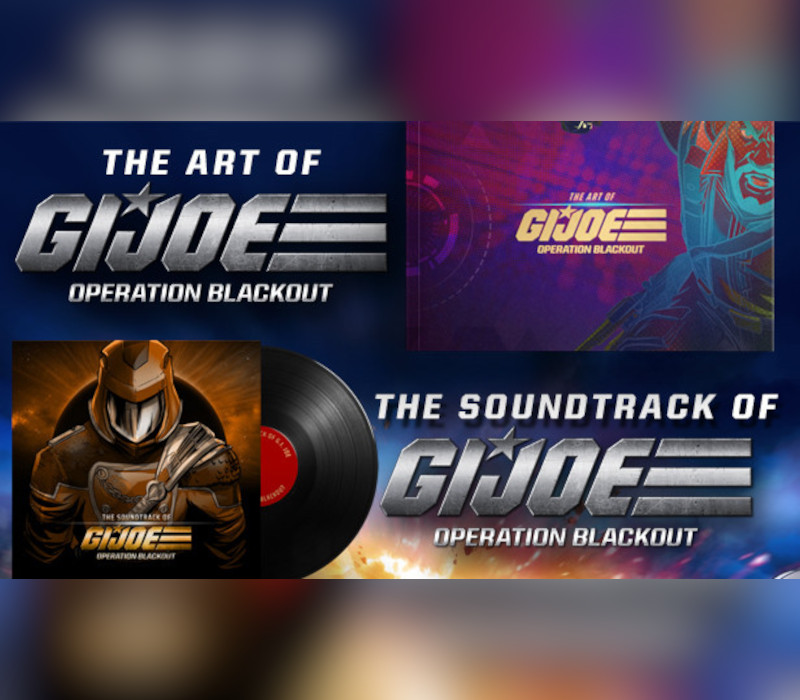 G.I. Joe: Operation Blackout - Digital Art Book and Soundtrack DLC Steam CD Key Logo