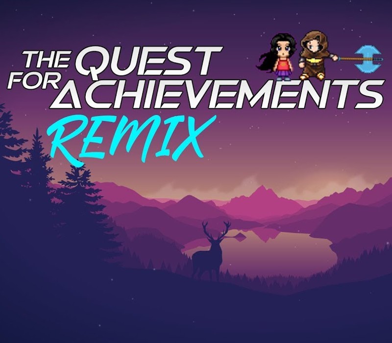 The Quest for Achievements Remix Steam CD Key Logo
