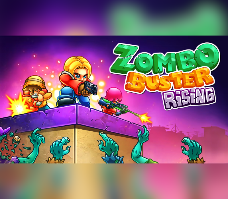 Zombo Buster Rising PC Steam CD Key Logo