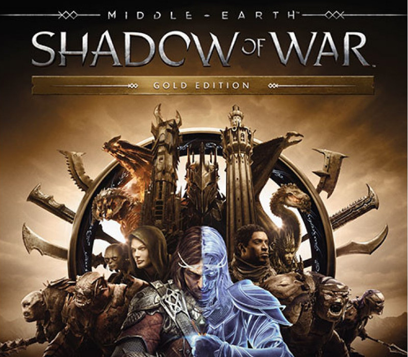 Middle-Earth: Shadow of War Gold Edition NA Steam CD Key Logo