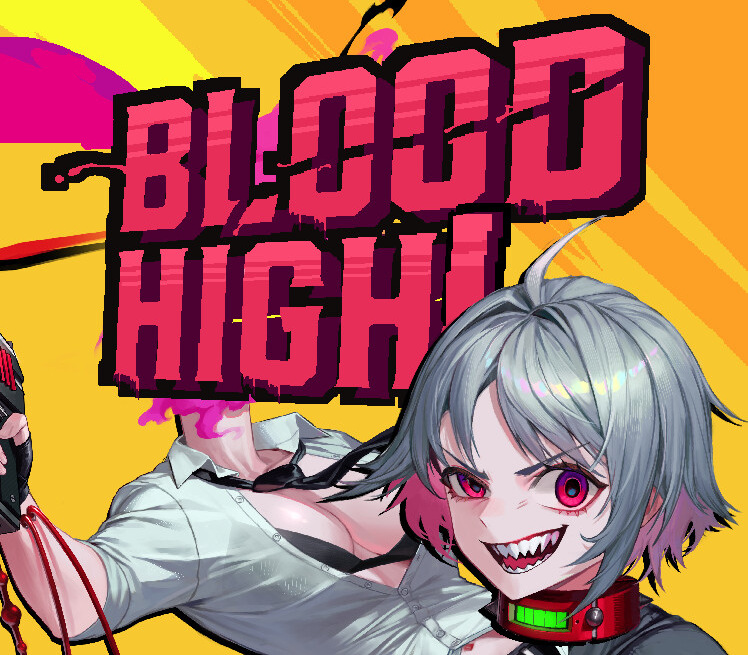 Blood High! PC Steam CD Key Logo