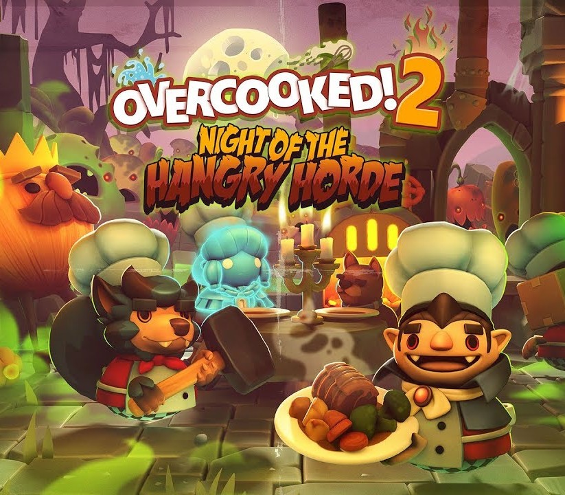 Overcooked! 2 - Night of the Hangry Horde DLC EU PC Steam CD Key Logo