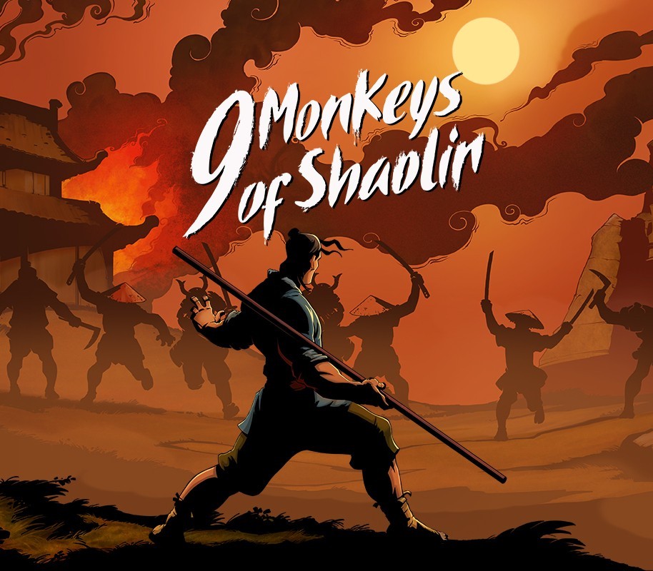 9 Monkeys of Shaolin PC Steam CD Key Logo