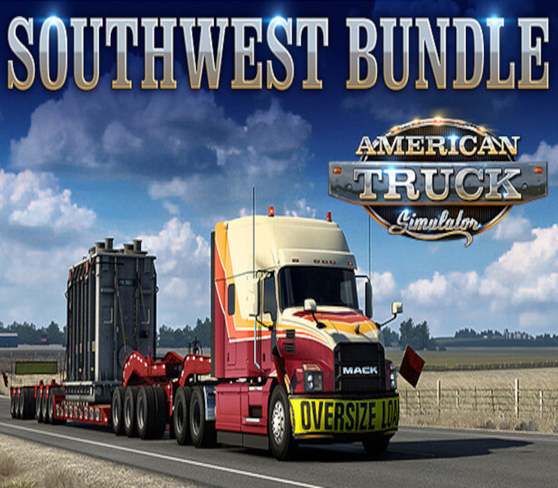 American Truck Simulator Southwest Bundle Steam CD Key Logo