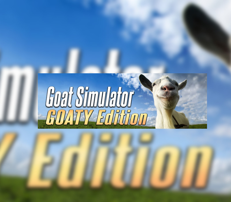 Goat Simulator GOATY Edition PC Steam CD Key Logo