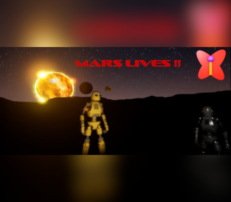 Mars Lives !! PC Steam CD Key Logo