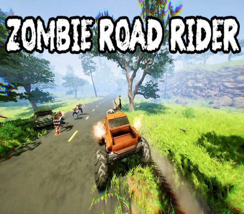 Zombie Road Rider PC Steam CD Key Logo