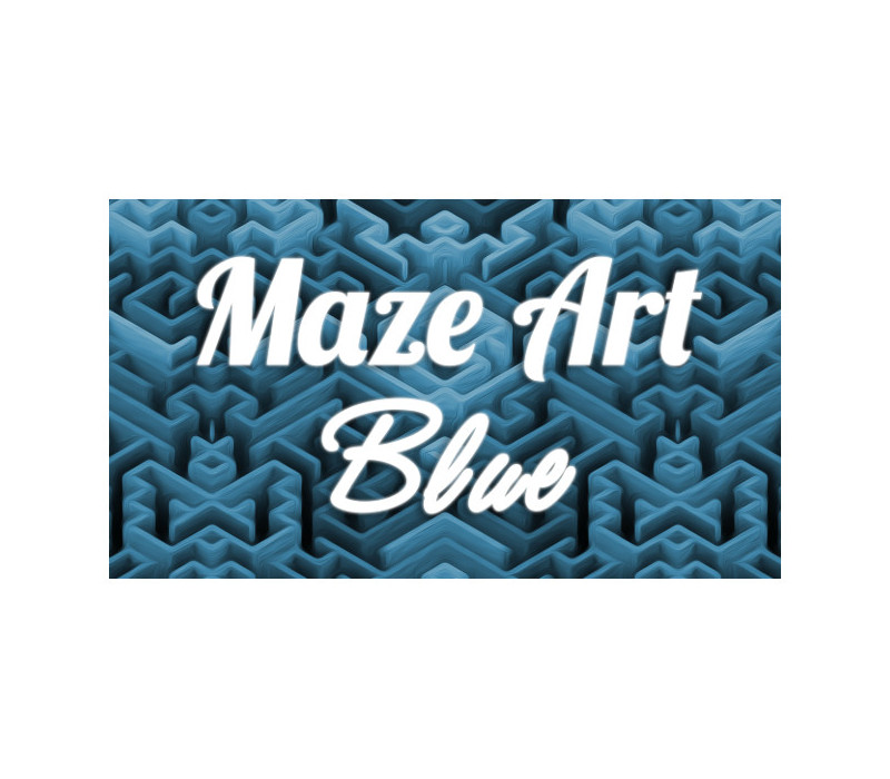 Maze Art: Blue Steam CD Key Logo
