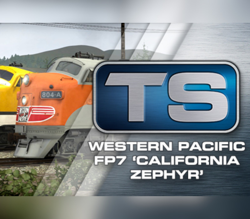 Train Simulator Classic - Western Pacific FP7 ‘California Zephyr’ Loco Add-On DLC PC Steam CD Key Logo