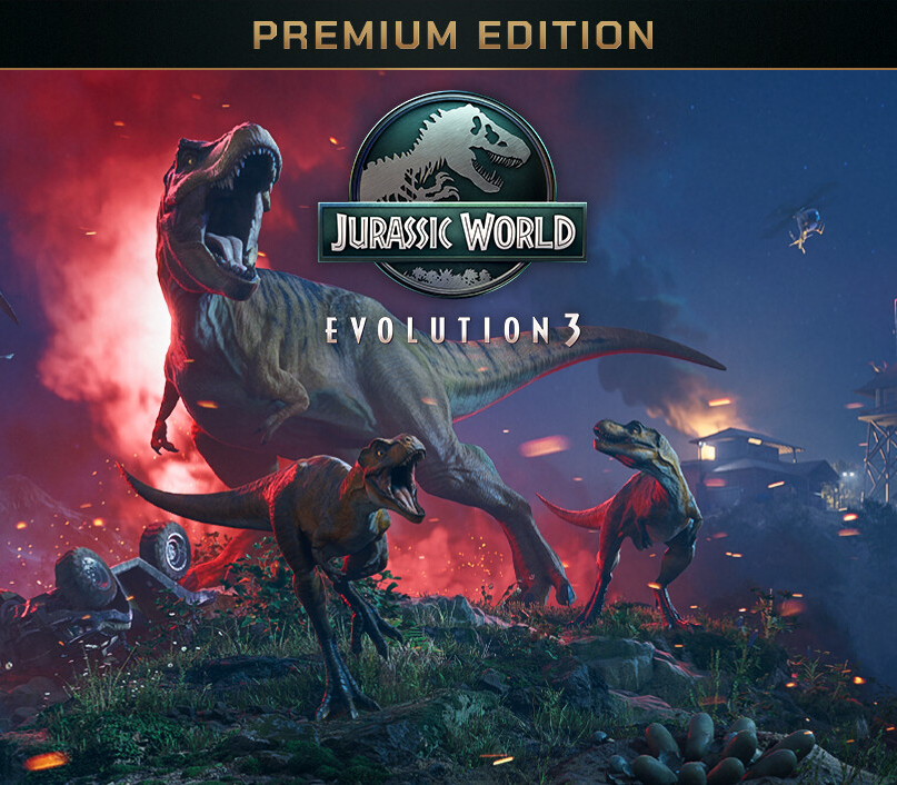 Jurassic World Evolution 3 Premium Edition PC Steam CD Key Logo