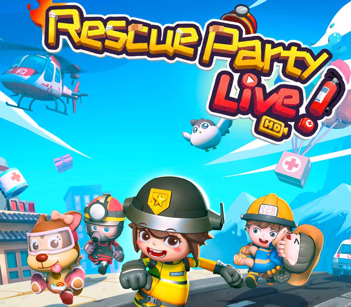Rescue Party: Live! PC Steam CD Key Logo