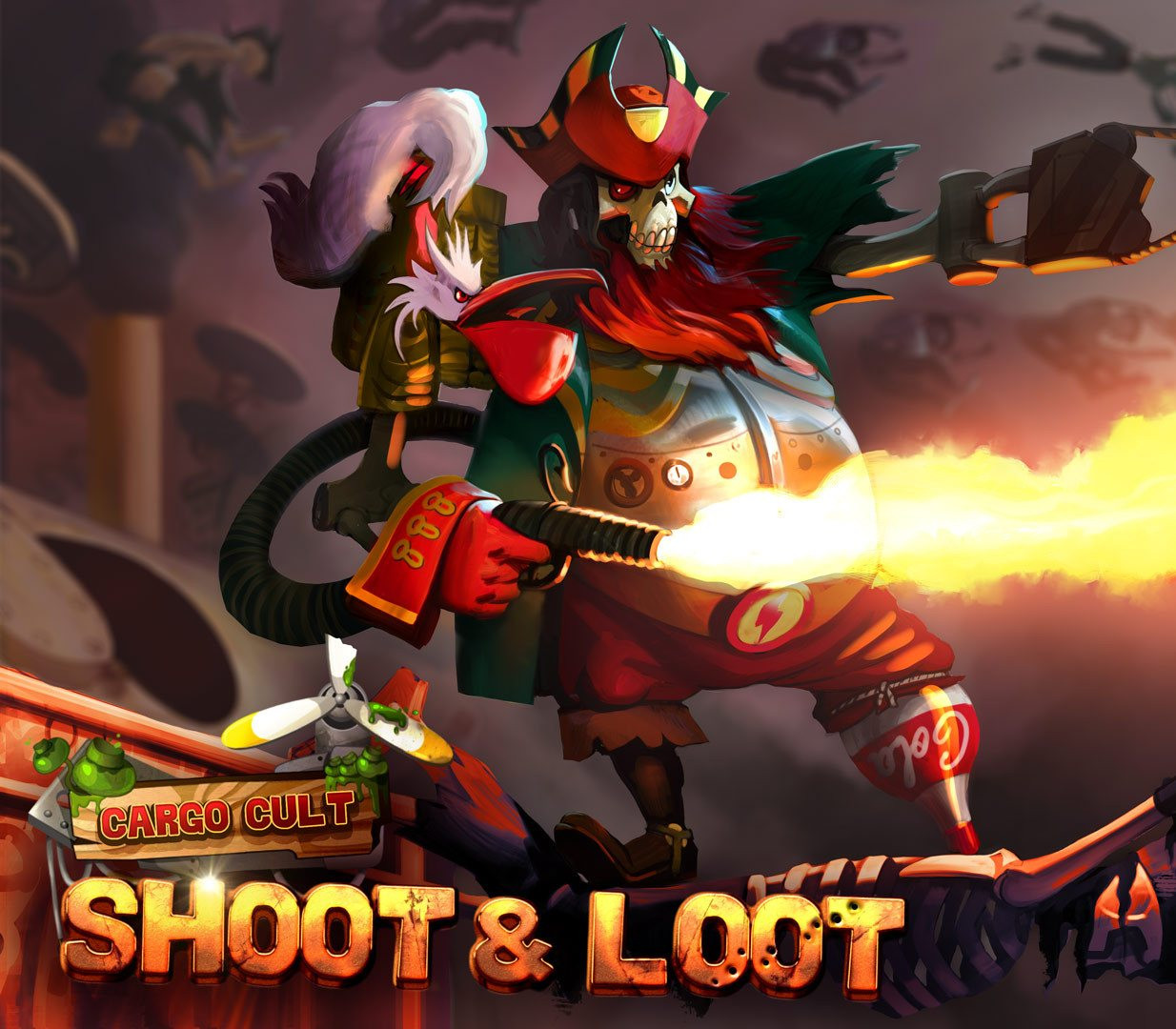 Cargo Cult: Shoot'n'Loot VR PC Steam CD Key Logo