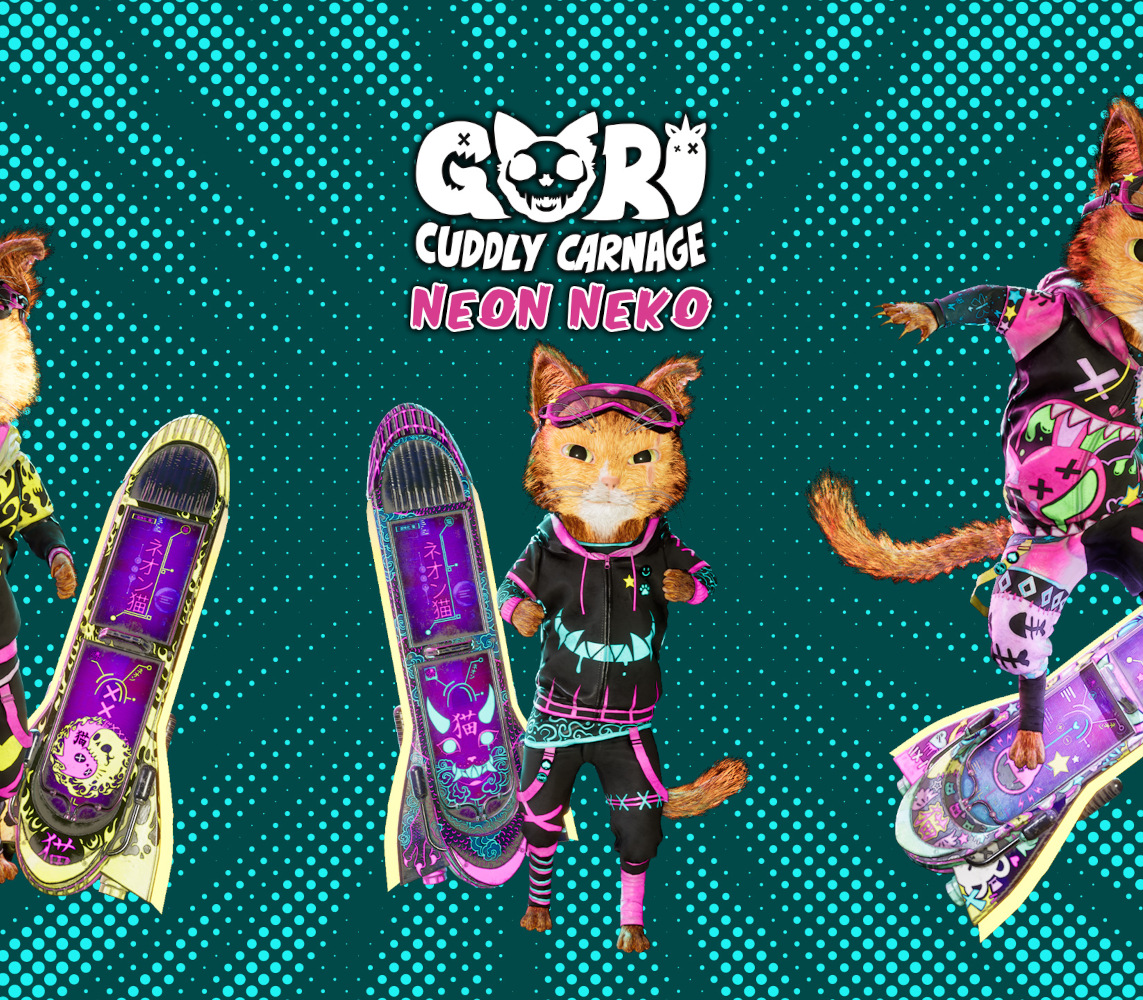 Gori: Cuddly Carnage - Neon Neko Skin Pack DLC PC Steam CD Key Logo
