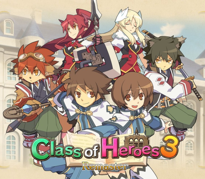 Class of Heroes 3 Remaster PC Steam CD Key Logo
