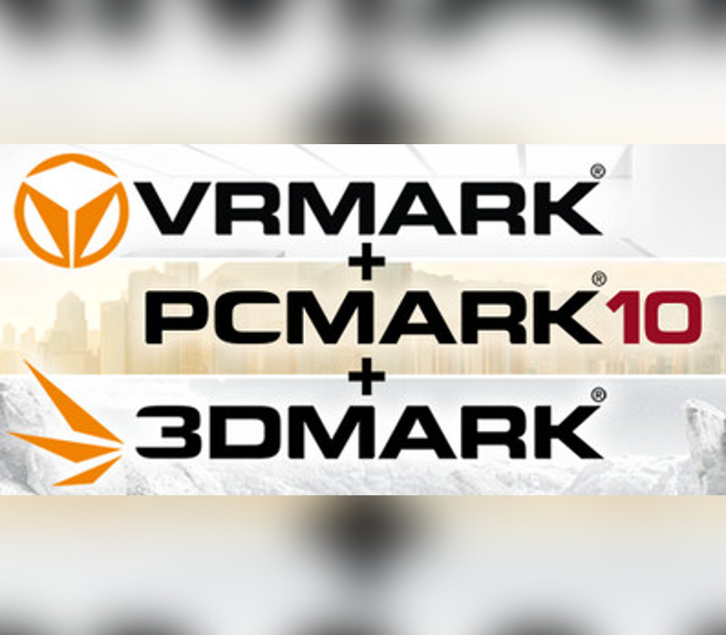 3DMark + PCMark 10 + VRMark Bundle PC Steam CD Key Logo