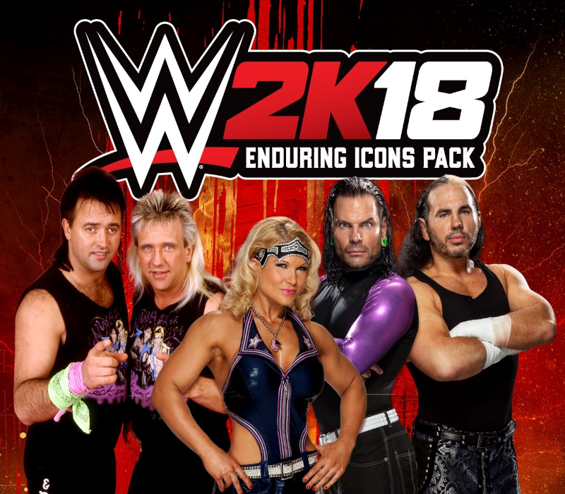 WWE 2K18 - Enduring Icons Pack DLC PC Steam CD Key Logo