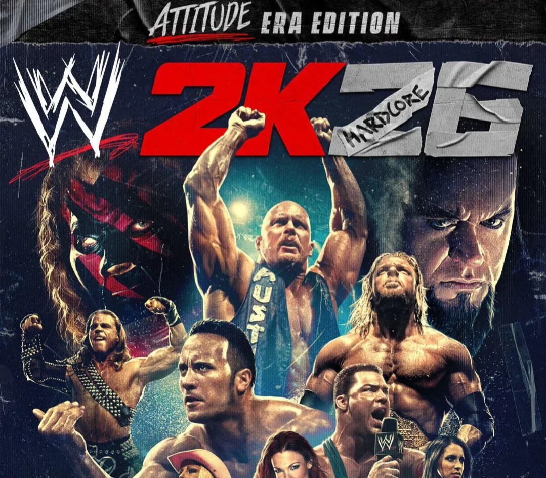 WWE 2k26 Attitude Era Edition EU/UK Xbox Series X|S CD Key Logo