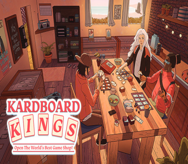 Kardboard Kings: Card Shop Simulator PC Steam CD Key Logo