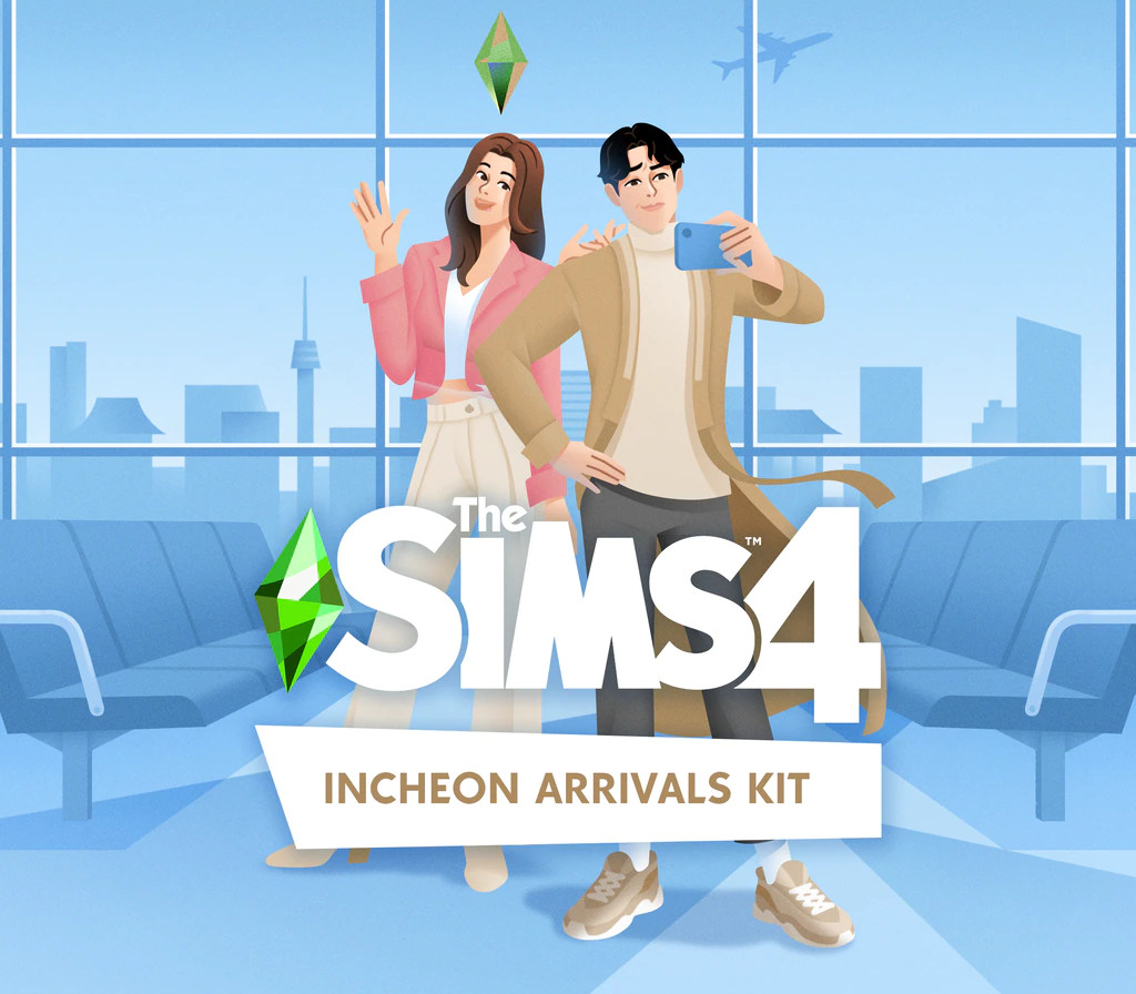 The Sims 4 - Incheon Arrivals Kit DLC PC EA App CD Key Logo