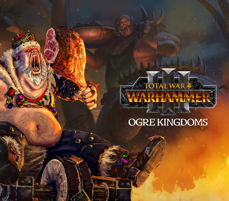 Total War: WARHAMMER III - Ogre Kingdoms DLC PC Steam CD Key Logo
