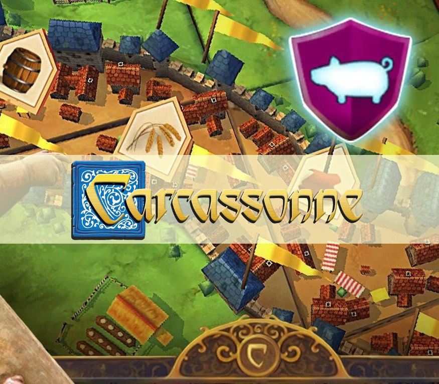 Carcassonne - Traders & Builders DLC EU PC Steam CD Key Logo
