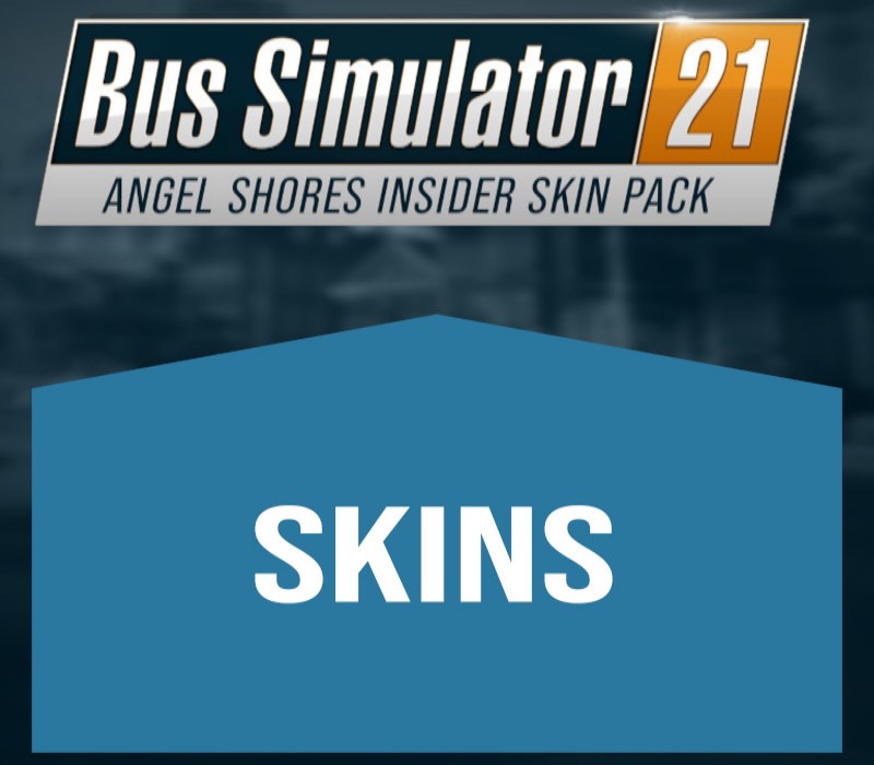 Bus Simulator 21 - Angel Shores Insider Skin Pack DLC PC Steam CD Key Logo