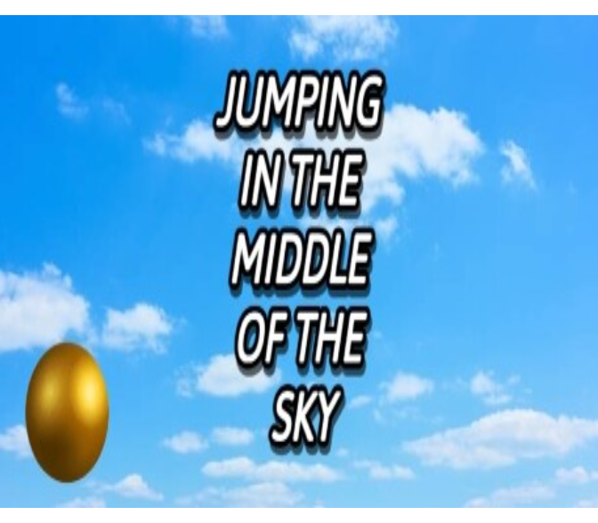 Jumping in the middle of the sky PC Steam CD Key Logo