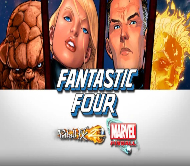 Pinball FX2 - Fantastic Four Table DLC Steam CD Key Logo
