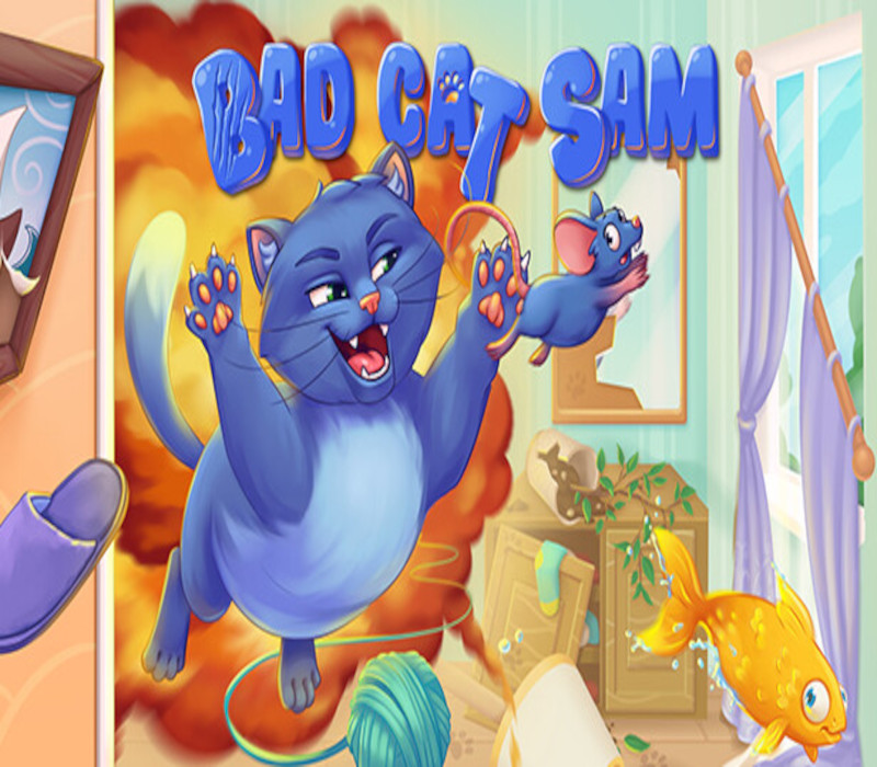 Bad cat Sam Steam CD Key Logo