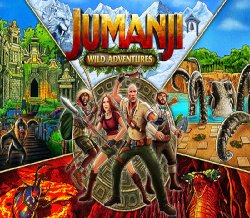 Jumanji: Wild Adventures PC Steam CD Key Logo