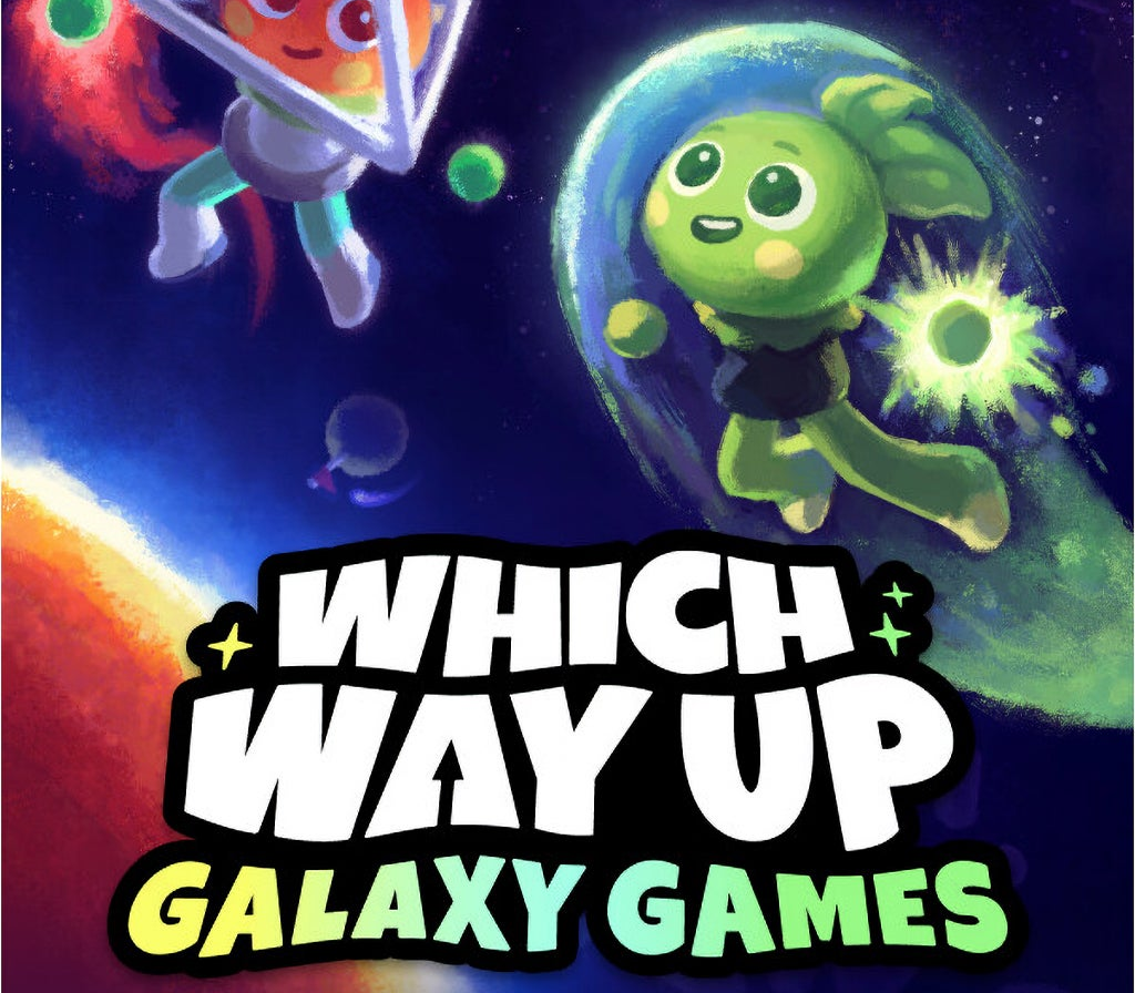 Which Way Up: Galaxy Games PC Steam CD Key Logo