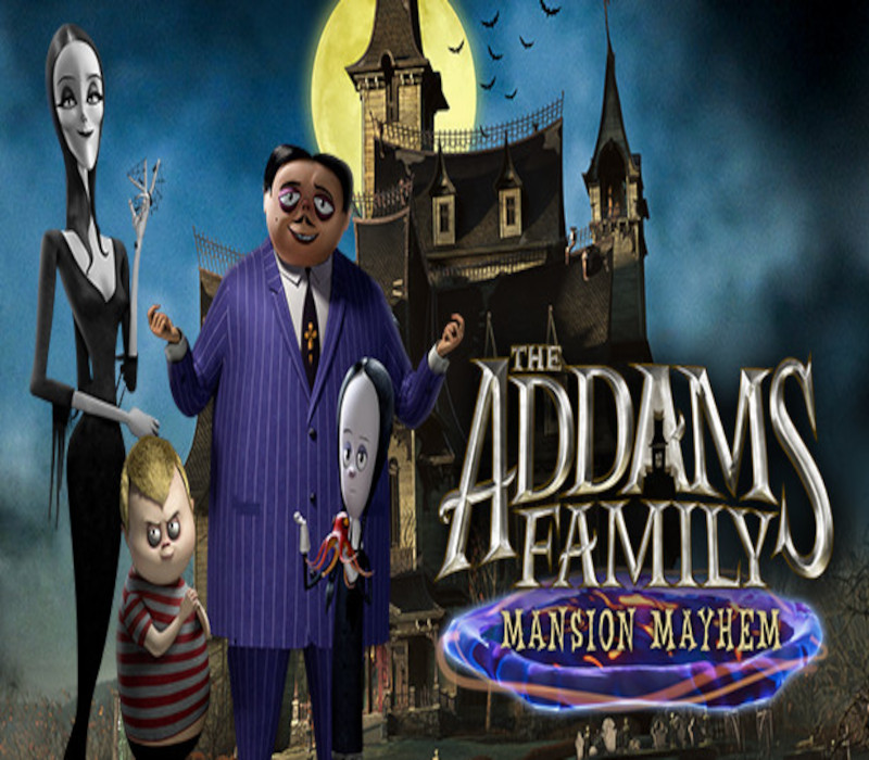 The Addams Family: Mansion Mayhem XBOX One / Xbox Series X|S CD Key Logo