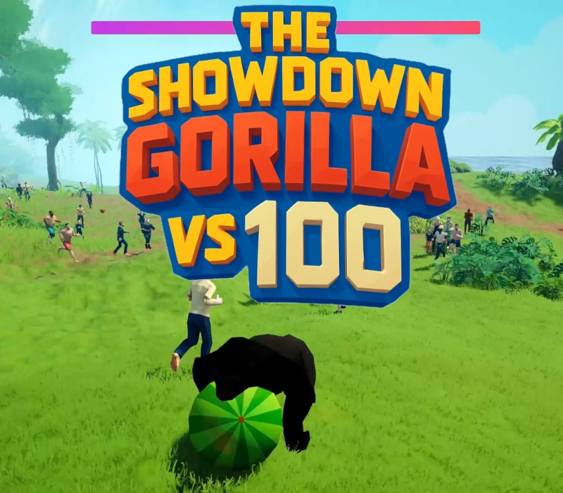 The Showdown: Gorilla vs 100 PC Steam CD Key Logo