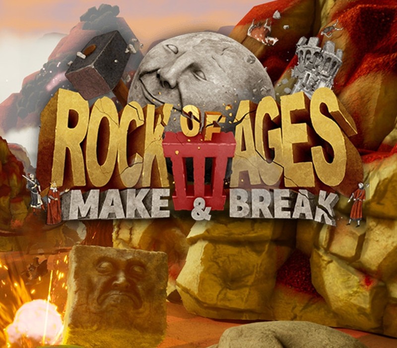Rock of Ages 3: Make & Break PC Steam CD Key Logo