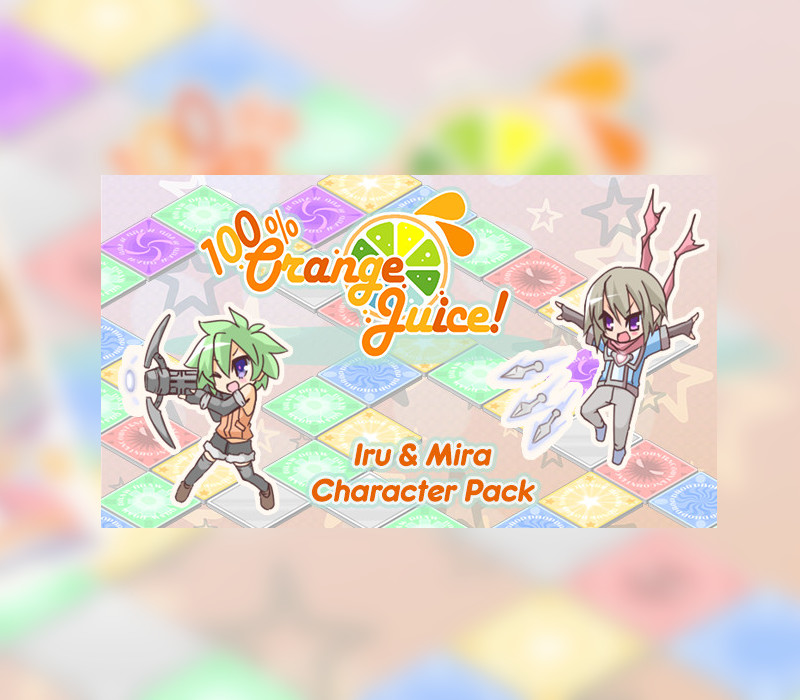 100% Orange Juice - Iru & Mira Character Pack DLC Steam CD Key Logo