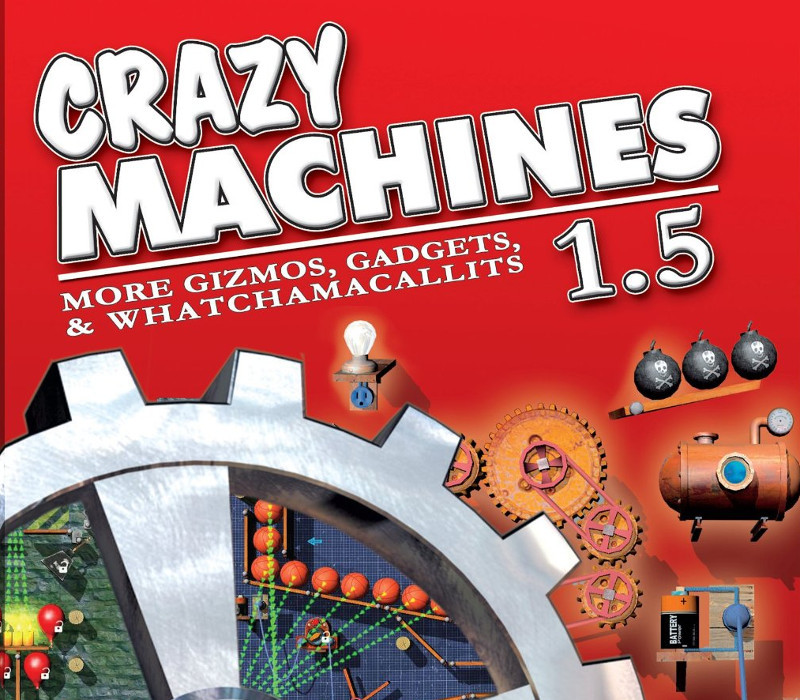 Crazy Machines 1.5 Steam CD Key Logo